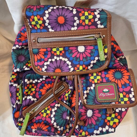 Lily Bloom Handbags - Lily Bloom Backpack Multi-Color Compare $65